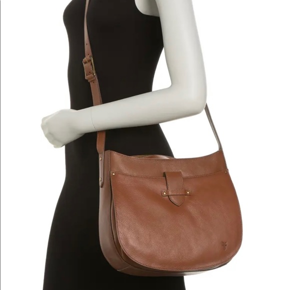 FRYE Olivia Large Leather Crossbody Bag